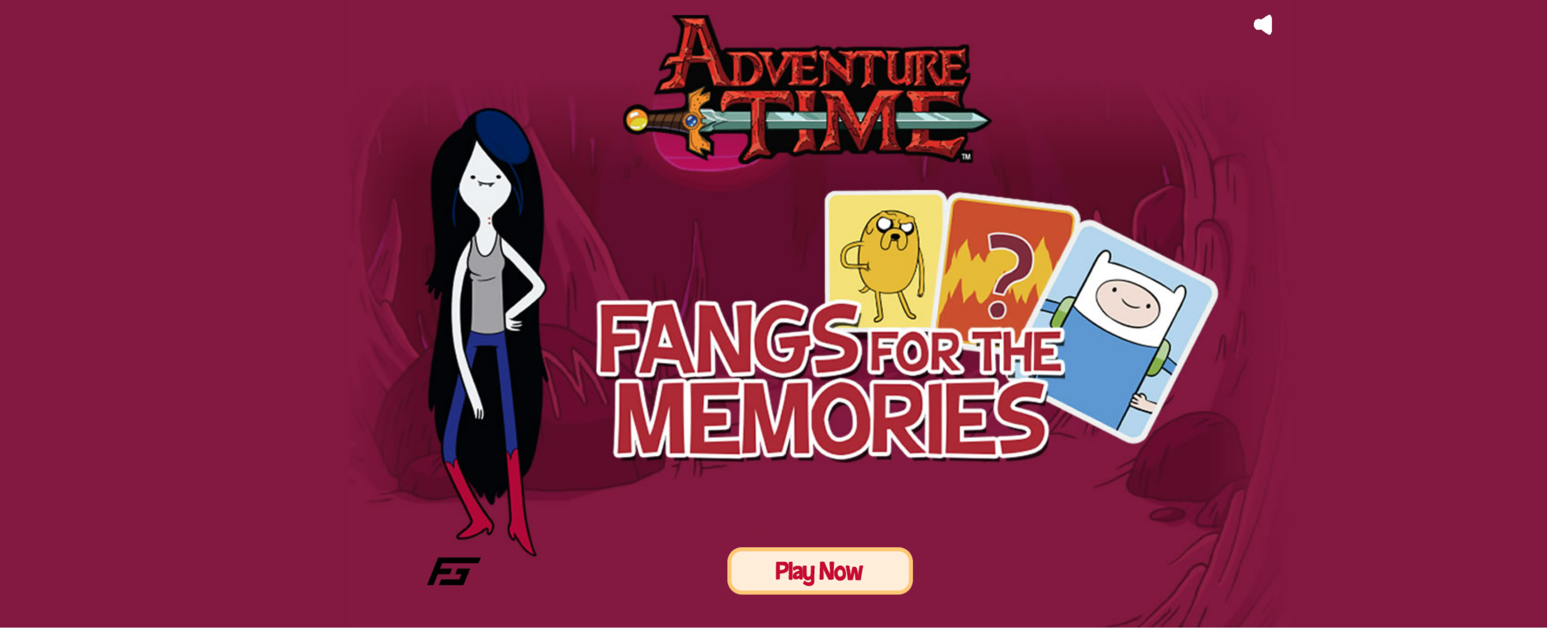Adventure Time Fangs for the Memories Game
