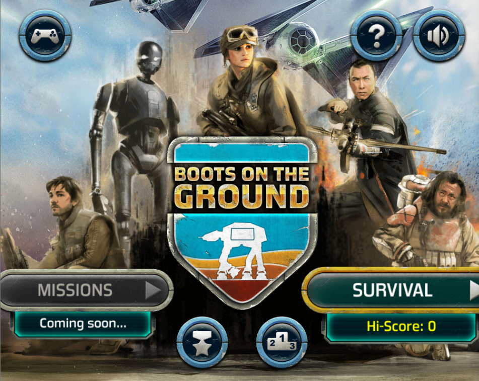 Star Wars Rogue One Boots On The Ground