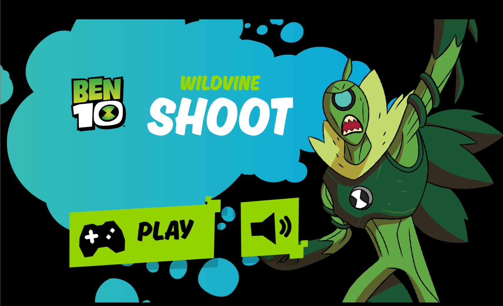 Wildvine Shoot | Ben 10 Games