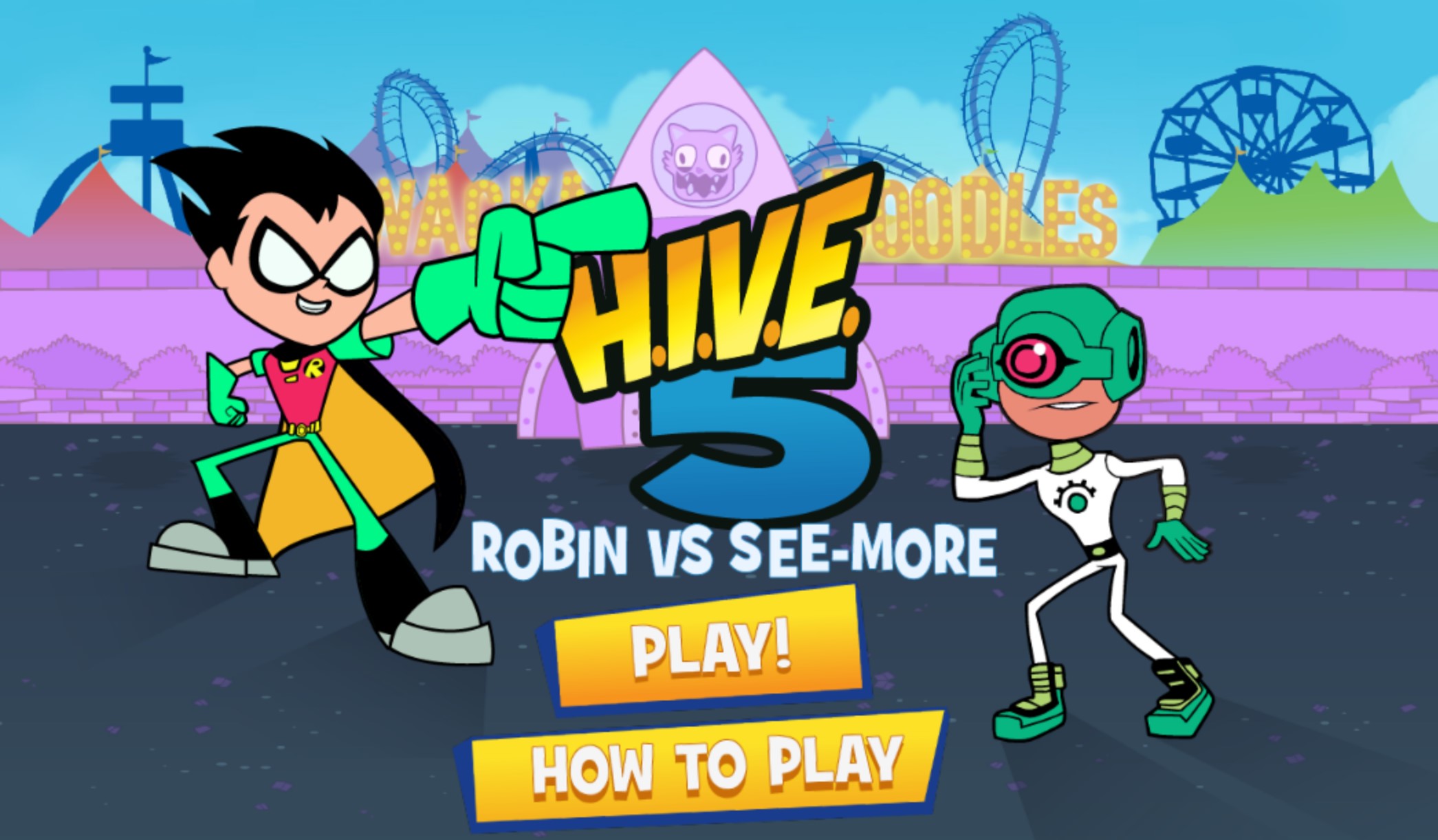 Robin Vs See More Teen Titans Go