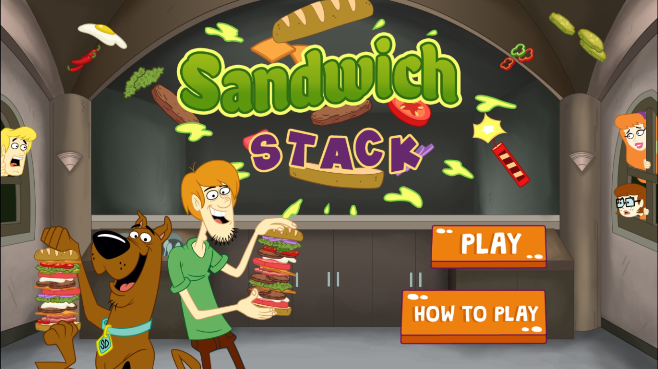 Scooby-Doo Sandwich Stack